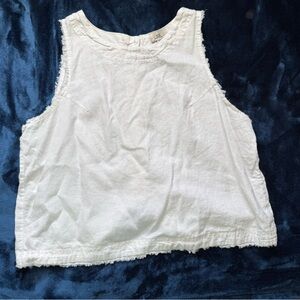 Thread & Supply Cream Sleeveless Top